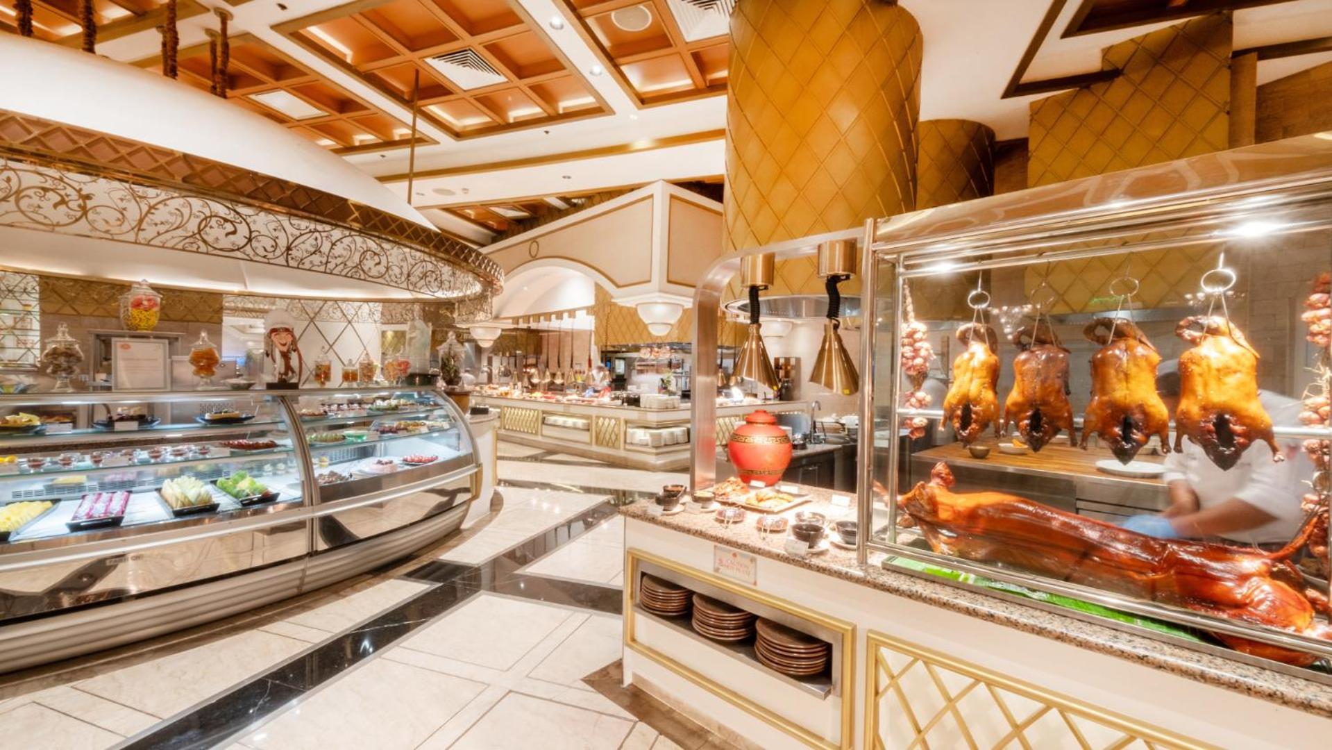 โอะกะดะ มะนิลา Hotel ปาไซ ภายนอก รูปภาพ The buffet at the Grand Hyatt Dubai